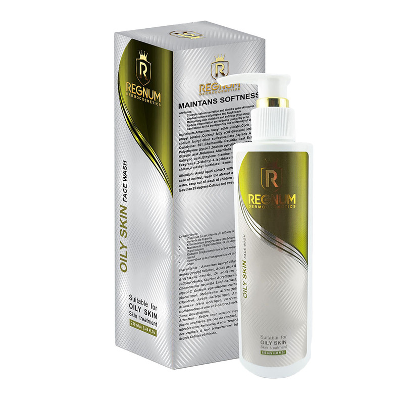 محلول پاک کننده صورت رگنوم مدل OS حجم 250 میلی لیتر