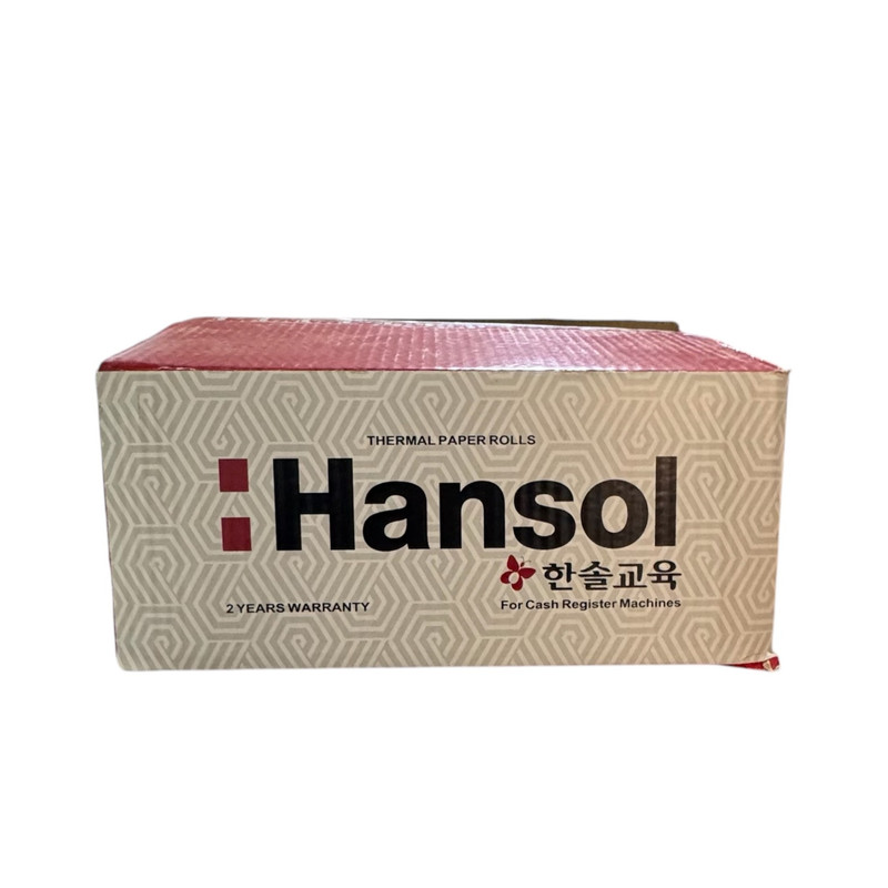 رول کاغذ پرینتر حرارتی هانسول مدل 40 متری 72 عددی