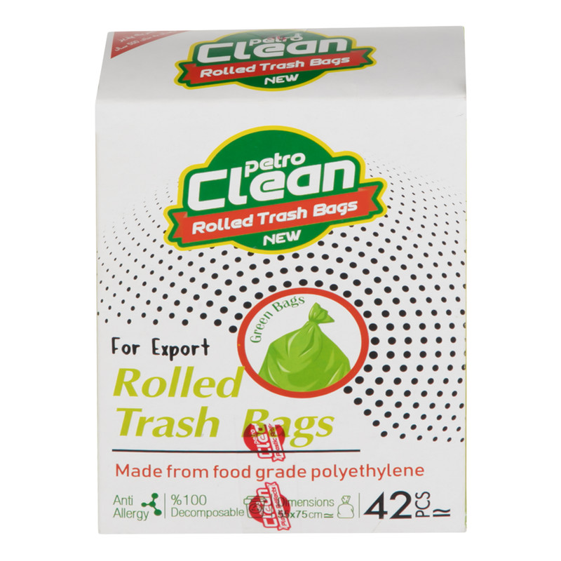 کیسه زباله پترو کلین مدل G Bags بسته 42 عددی