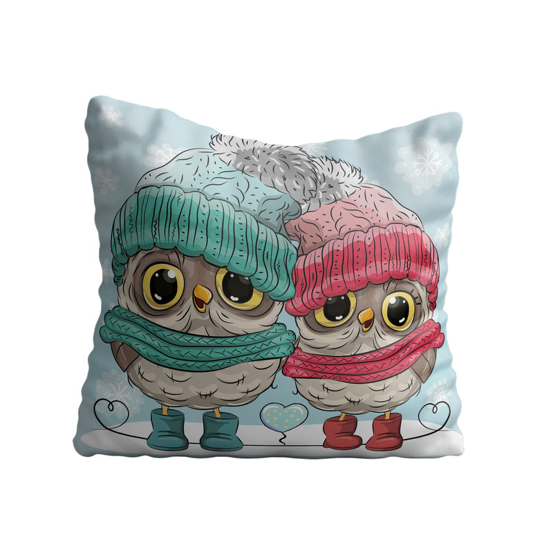 کاور کوسن کودک طرح جغد مدل KID-12