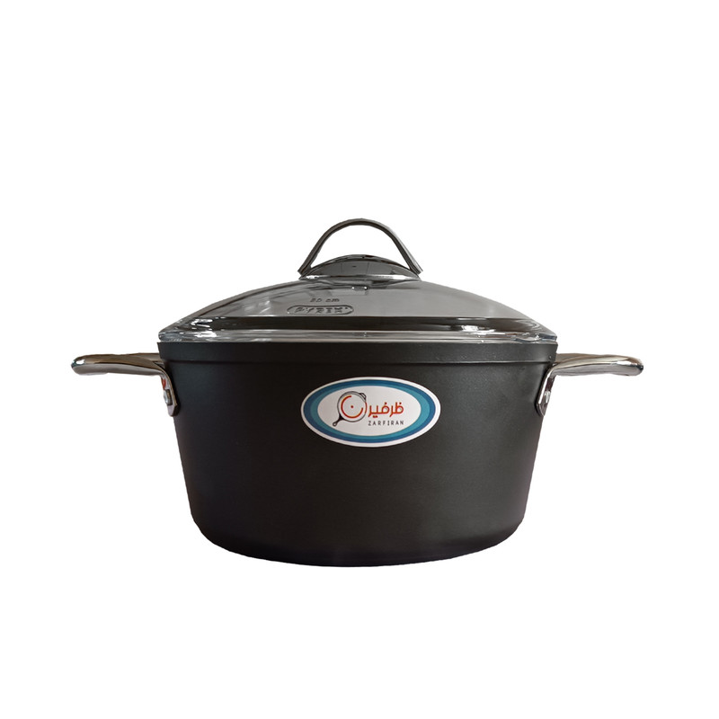 قابلمه ظرفیران مدل دسته استیل کد فورج 1011 سایز 24