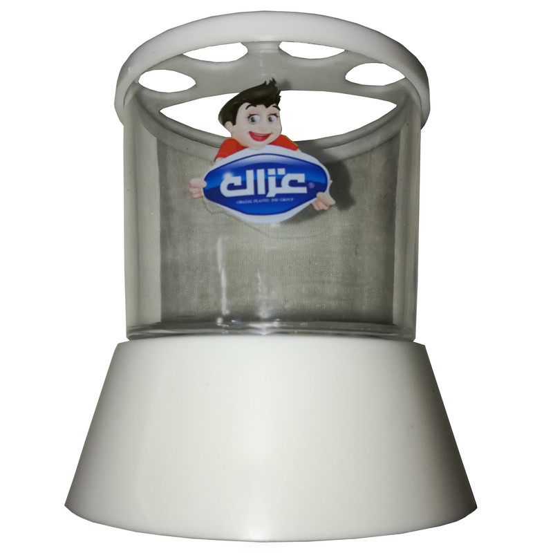 خرید و قیمت جا مسواکی غزال مدل ارغوان طرح رو میزی