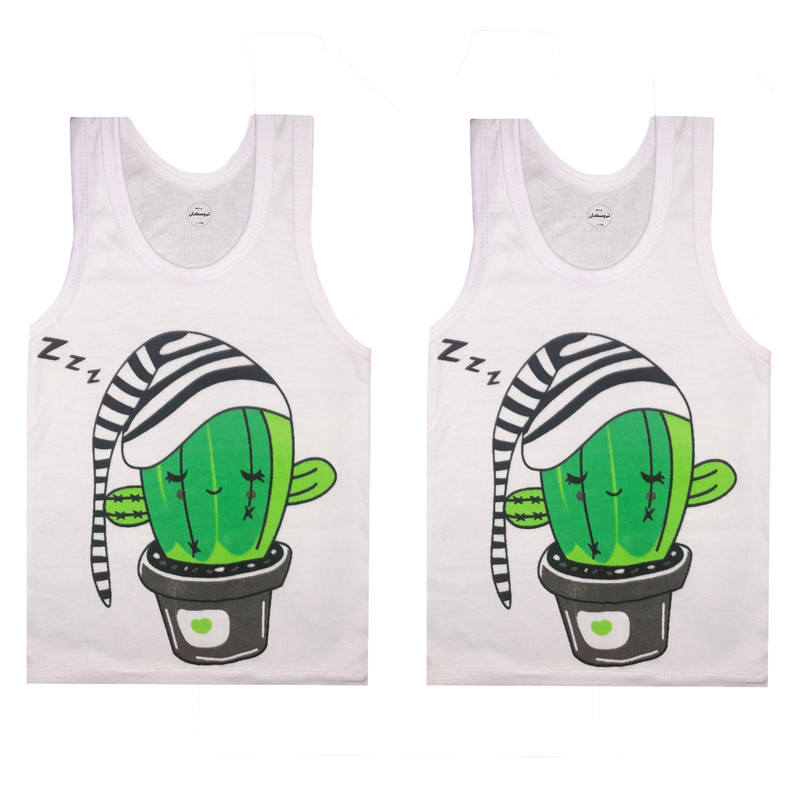 تاپ پسرانه تروسکان مدل cactos مجموعه دو عددی