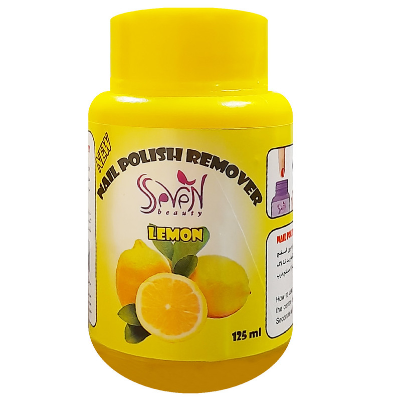 لاک پاک کن اس سون بیوتی مدل لیمو اسفنجی حجم 125 میلی لیتر