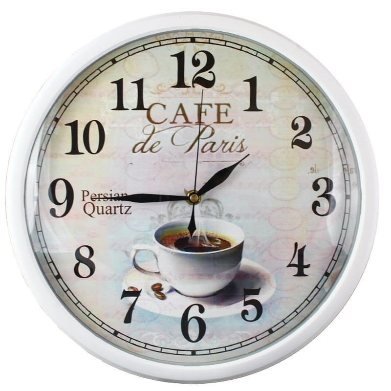 خرید و قیمت ساعت دیواری شیانچی طرح Cafe Paris کد 10010047