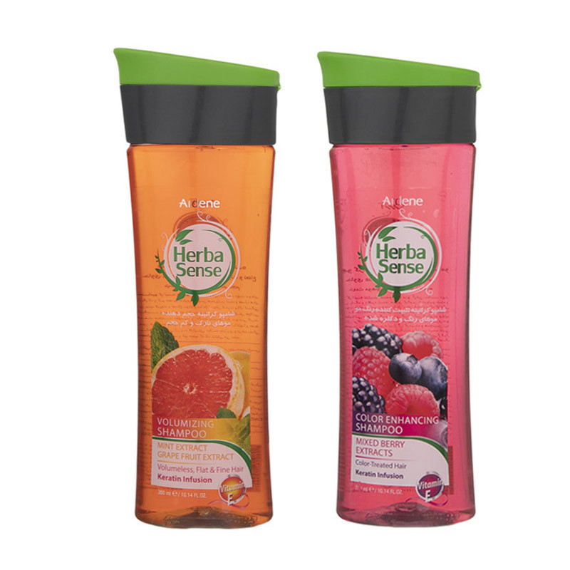 خرید و قیمت شامپو مو آردن هرباسنس حجم 300 میلی لیتر به همراه شامپو تثبیت کننده رنگ مو آردن هرباسنس