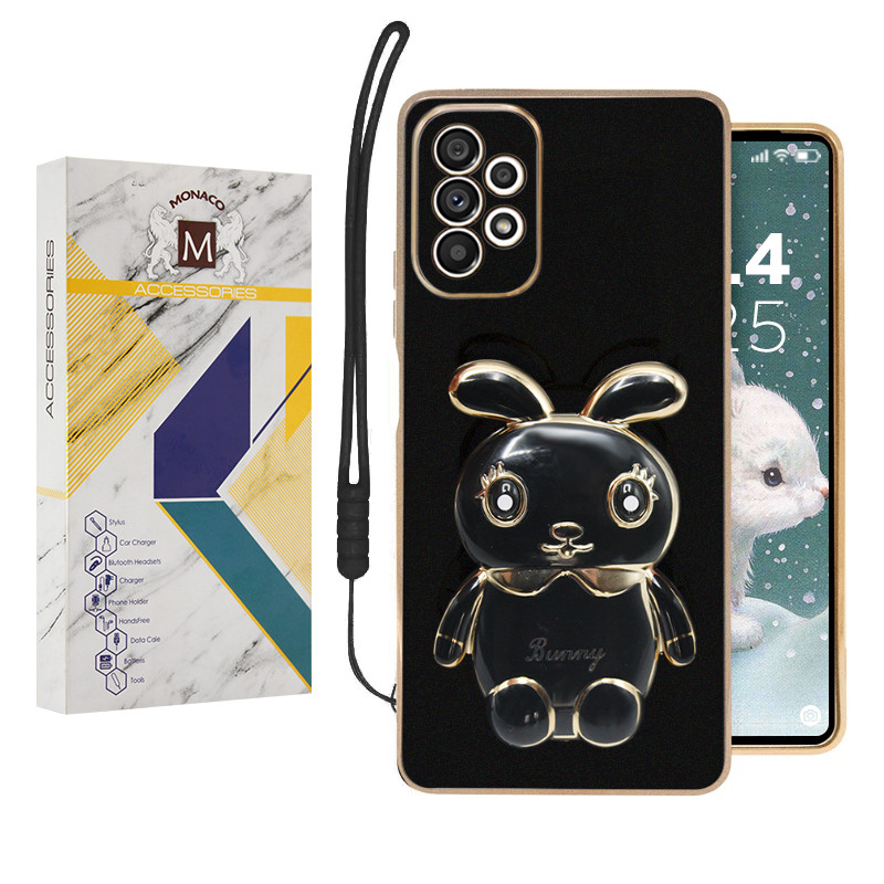 کاور موناکو مدل بانی مناسب برای گوشی موبایل سامسونگ Galaxy A72 به همراه بند آویز