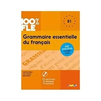 کتاب Grammaire essentielle du francais niv B1 + CD 100 FLE ( چاپ رنگی )