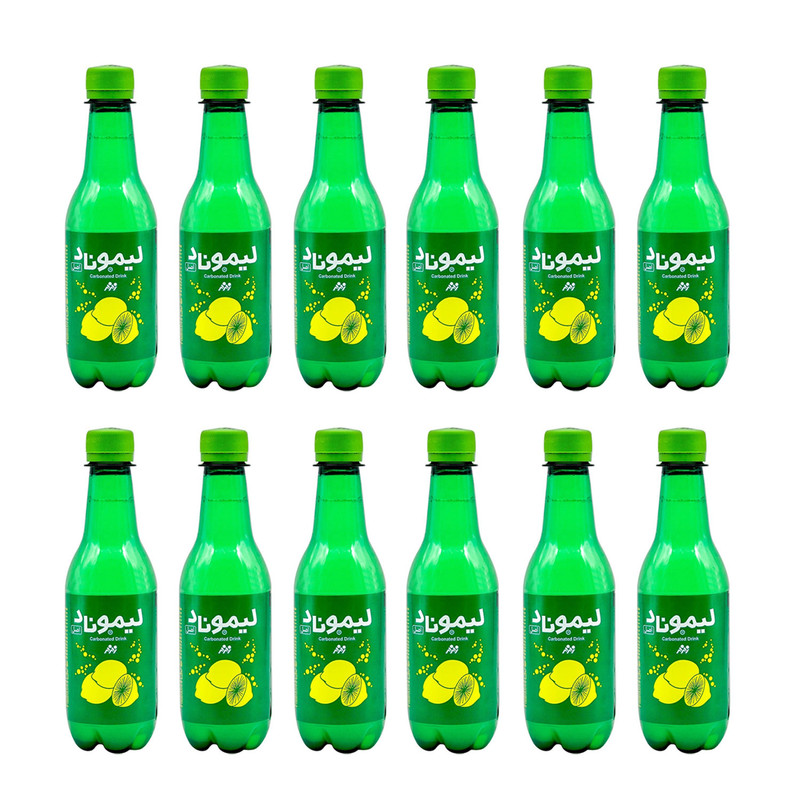 خرید و قیمت نوشابه لیموناد گازدار زمزم - 330 میلی لیتر بسته 12 عددی