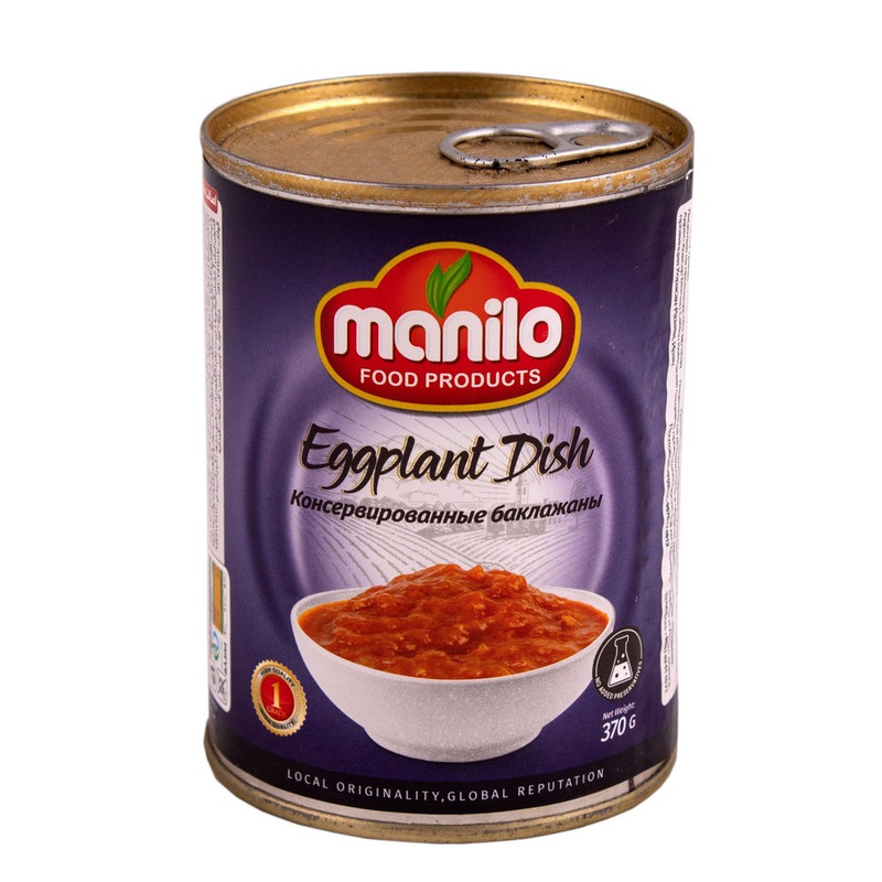 خرید و قیمت کنسرو بادمجان مانیلو - 400 گرم