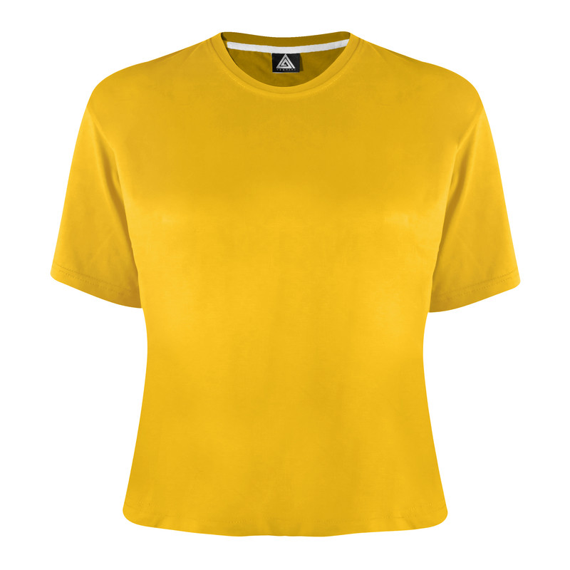 کراپ تیشرت آستین کوتاه زنانه وستیتی مدل Morning sun