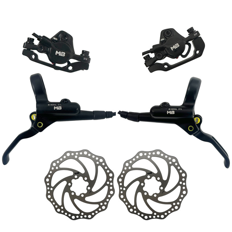 ست ترمز هیدرولیک دوچرخه مدل 30 به همراه روتور