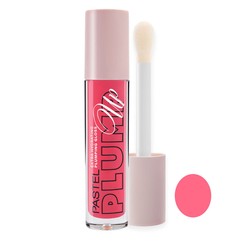 برق لب مایع پاستل مدل plump up شماره 204