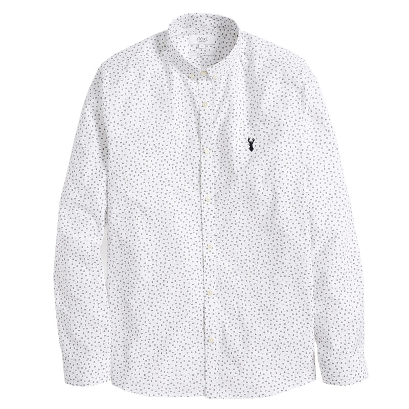 پیراهن آستین بلند مردانه نکست مدل Small flowers