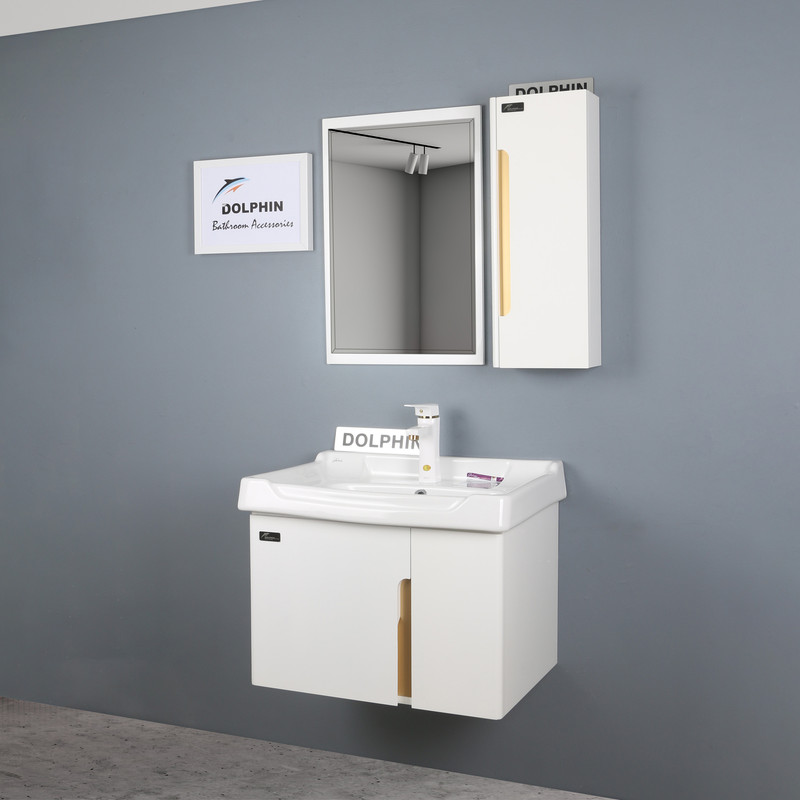 ست کابینت و روشویی دلفین مدل 1135-G به همراه آینه و باکس