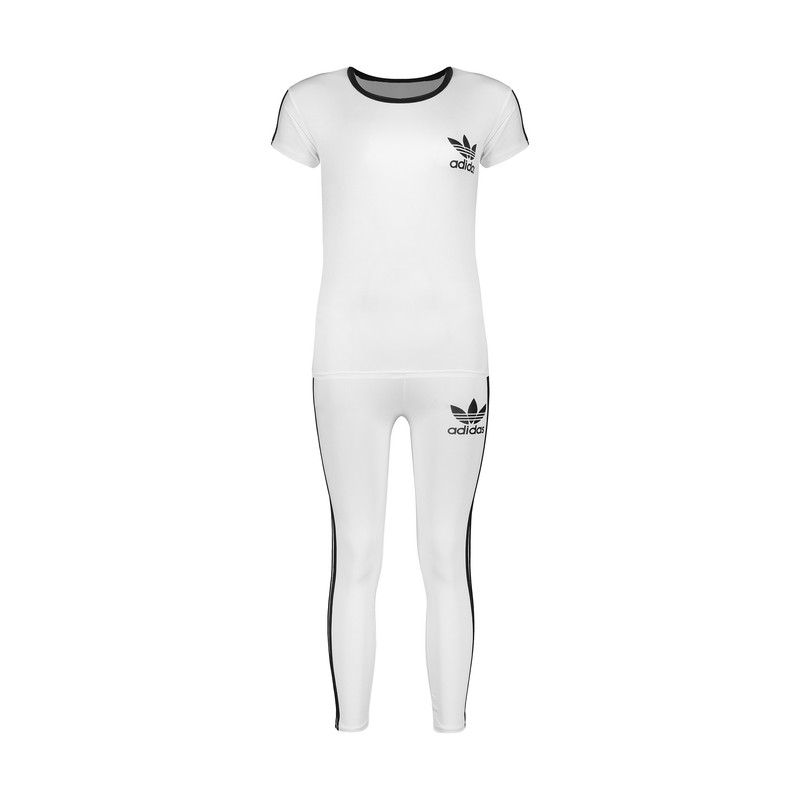 ست تی شرت و شلوار ورزشی زنانه کد S01-S