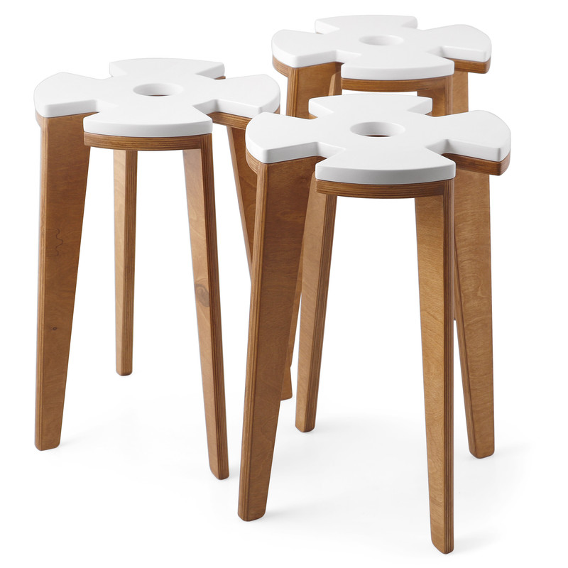 خرید و قیمت استند گلدان ریتون مدل Clover-W3 مجموعه سه عددی