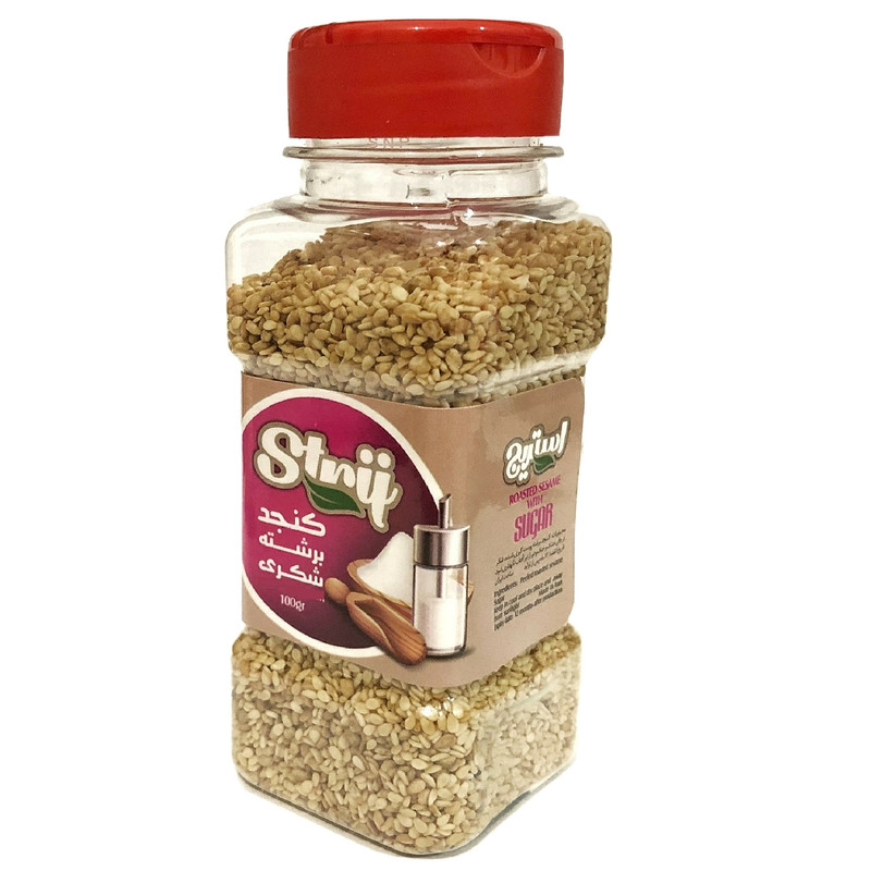 کنجد برشته شکری استریج - 100 گرم