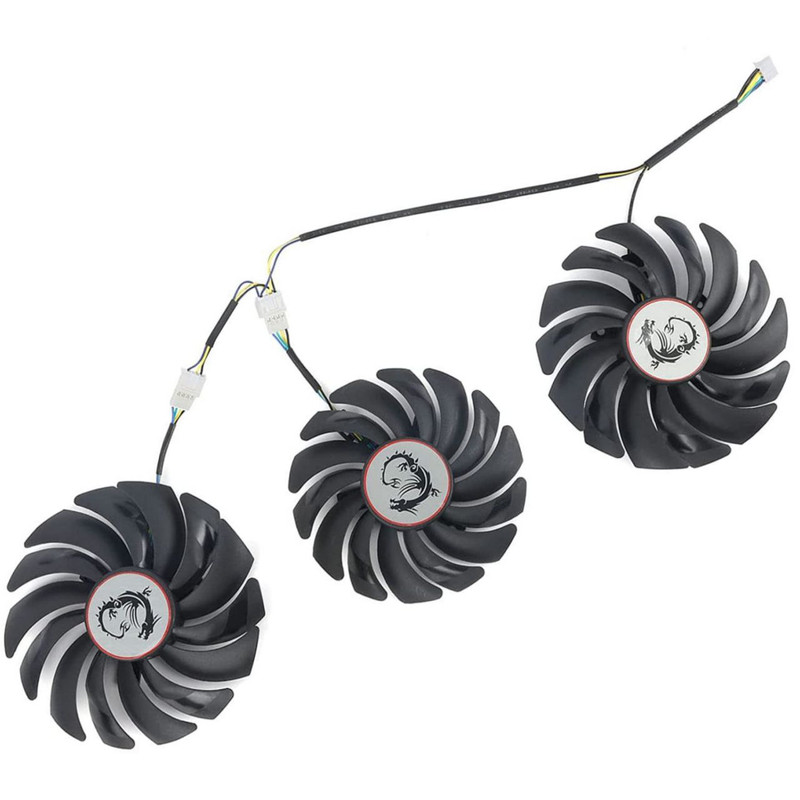 فن کارت گرافیک ام اس آی مدل PLD10010B12HH بسته سه عددی