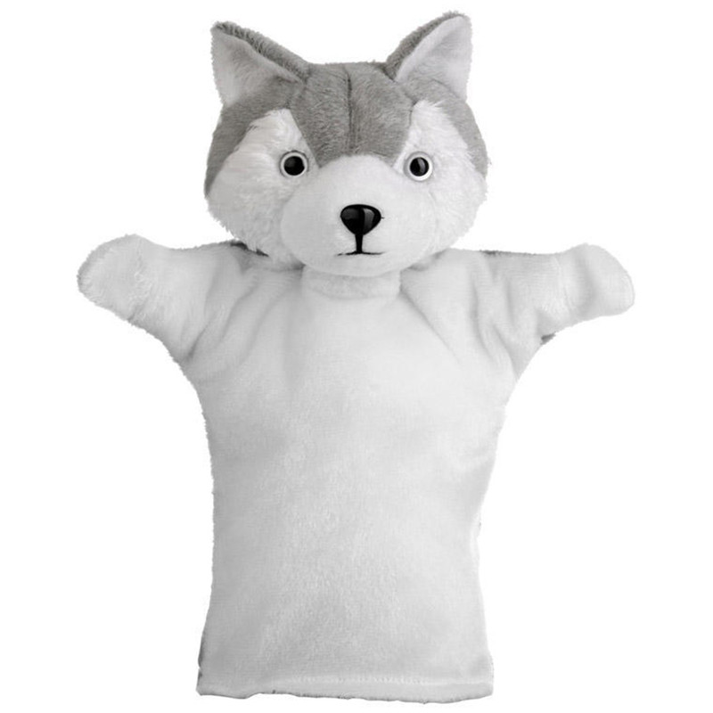 خرید و قیمت عروسک نمایشی شادی رویان مدل گرگ