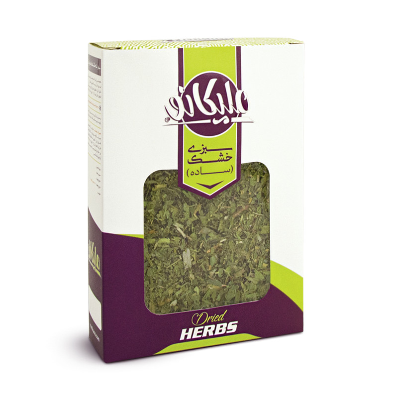 خرید و قیمت سبزی خشک جعفری ملیکانو - 100 گرم