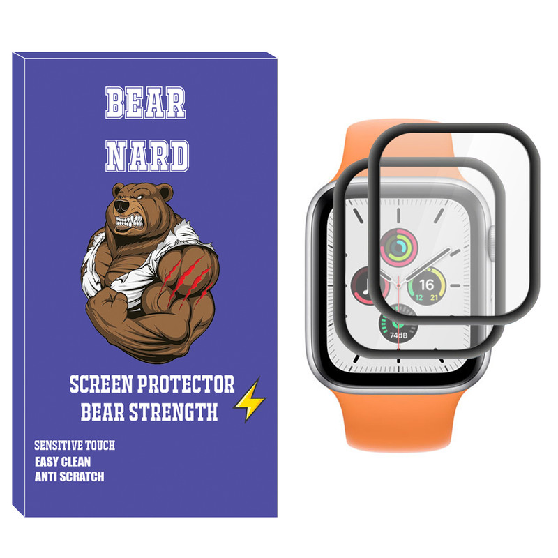 محافظ صفحه نمایش نانو برنارد مدل NBR مناسب برای اپل واچ سری 7 SE 40 میلی متری بسته دو عددی