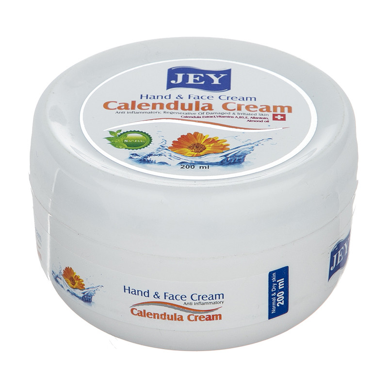 خرید و قیمت کرم دست و صورت جی مدل روغن همیشه بهار حجم 200 میلی لیتر