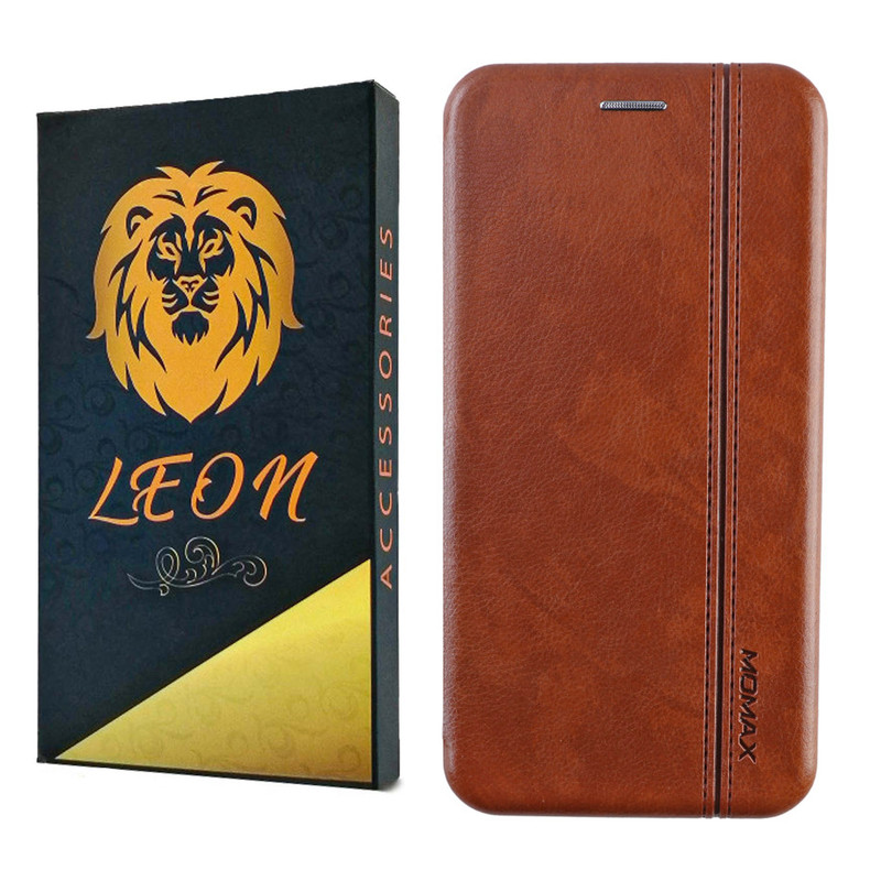 کیف کلاسوری لئون مدل Momax مناسب برای گوشی موبایل شیائومی Redmi Note 8