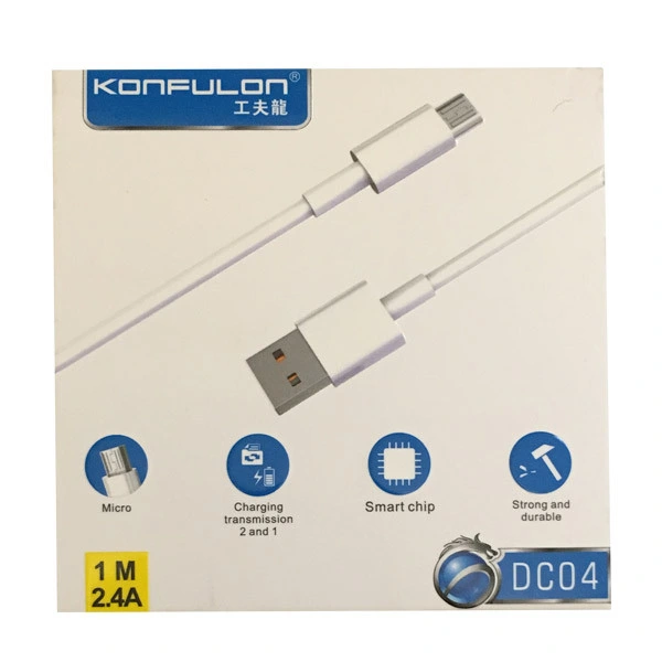 کابل تبدیل USB به microusb کانفلون مدل DC04 طول 1 متر