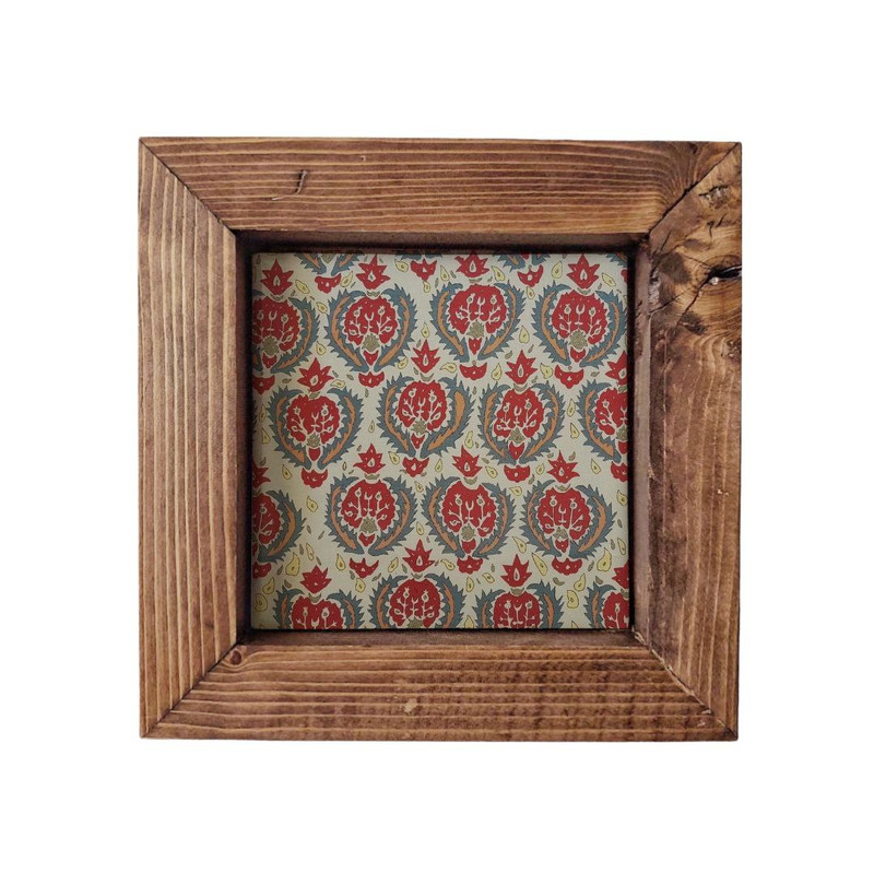 تابلو کاشی گلاک طرح سنتی ایرانی کد FT47