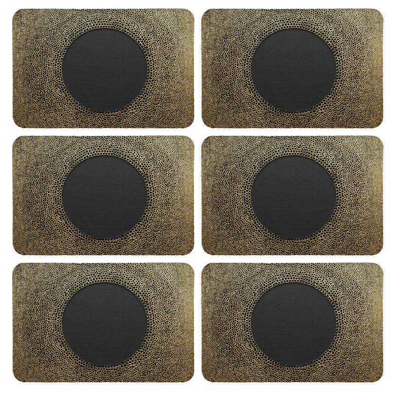 زیربشقابی طرح کلاسیک کد 8818 بسته 6 عددی