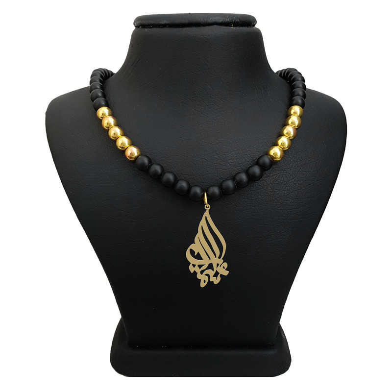 گردنبند نقره مردانه ترمه ۱ مدل اسماعیل کد ma 1399