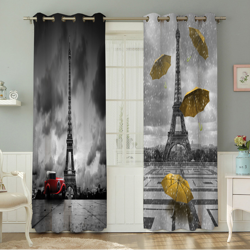 پرده نیروانا طرح مدرن مدل هازان کد 4314سایز 140×280 سانتی متر