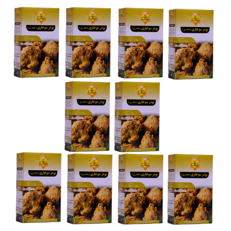 پودر سوخاری دانه ریز تیتان - 200 گرم مجموعه 10 عددی