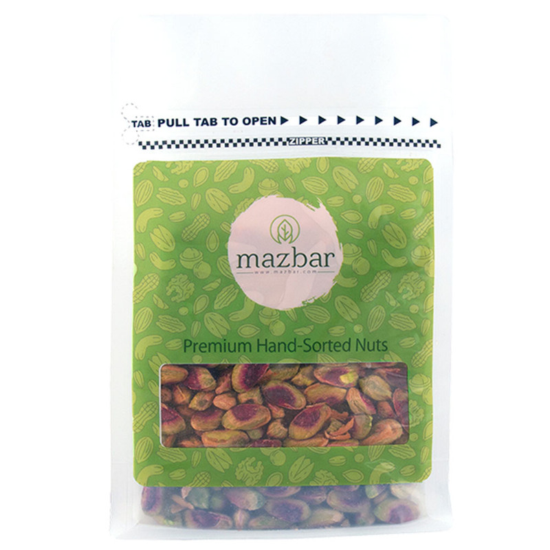 خرید و قیمت مغز پسته خام مزبار - 500 گرم