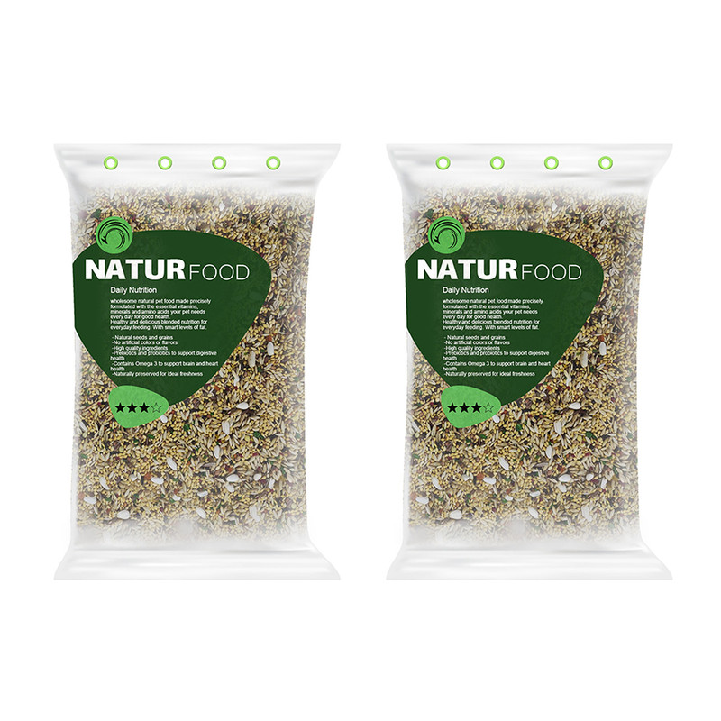 غذای قناری نیچر فود مدل 3 ستاره وزن 3 کیلوگرم بسته 2 عددی