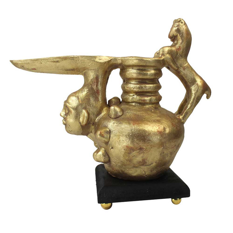 مجسمه سفالی طرح پیه سوز