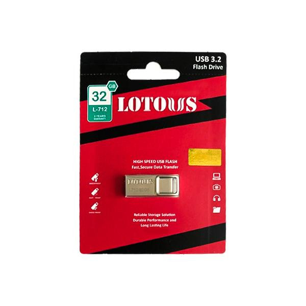 فلش مموری Usb3.2 لوتوس مدل L712 ظرفیت 32 گیگابایت