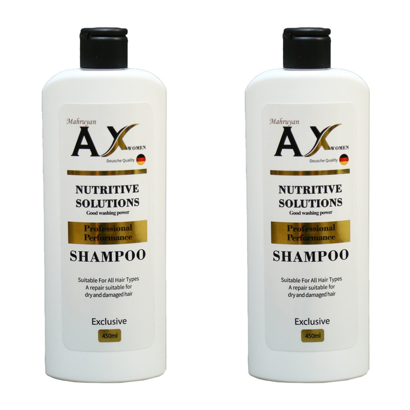 شامپو مو مه رویان عکس مدل 2024 حجم 450 میلی لیتر مجموعه دو عددی