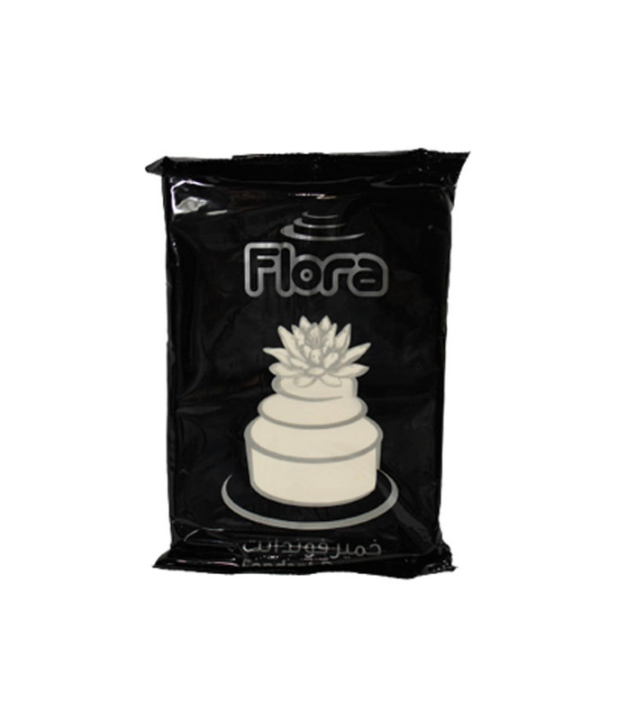 خرید و قیمت خمیر فوندانت سفید فلورا - 200 گرم