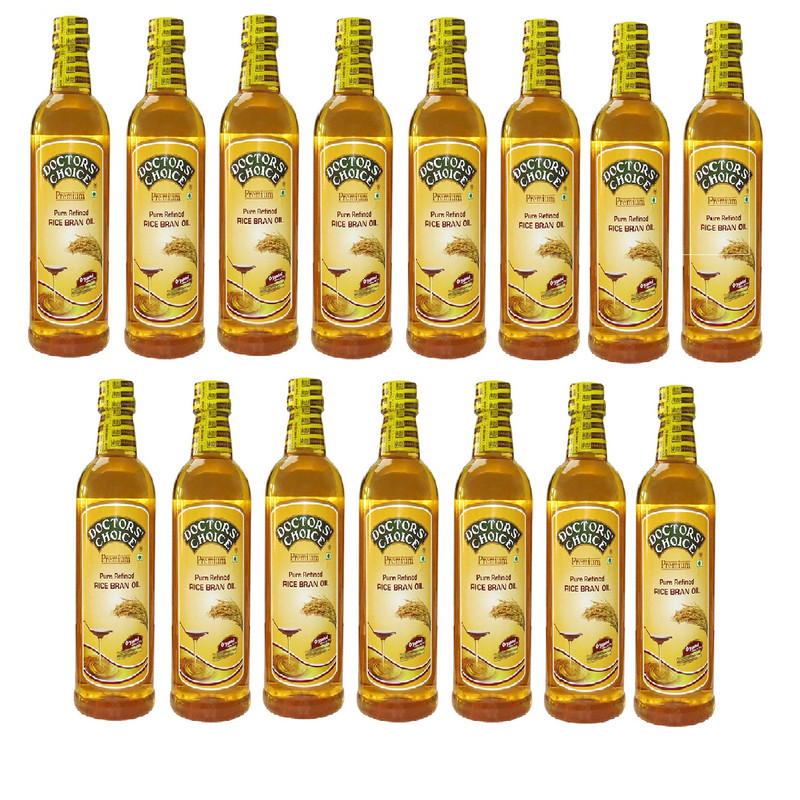 روغن سبوس برنج دکتر چویس - 1000 میلی لیتری مجموعه 15 عددی