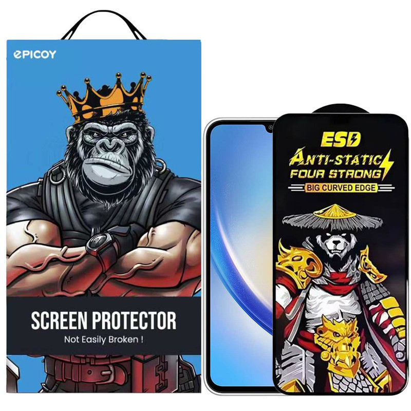 محافظ صفحه نمایش اِپیکوی مدل Warrior ESD مناسب برای گوشی موبایل سامسونگ Galaxy A34 5G