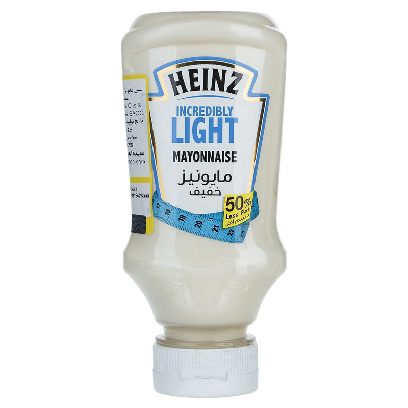 سس مایونز کم چرب هاینز مقدار 225 گرم