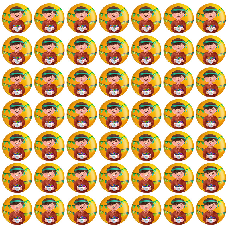 مگنت خندالو طرح کودکانه میلاد امام زمان نیمه شعبان کد 25554 بسته 49 عددی