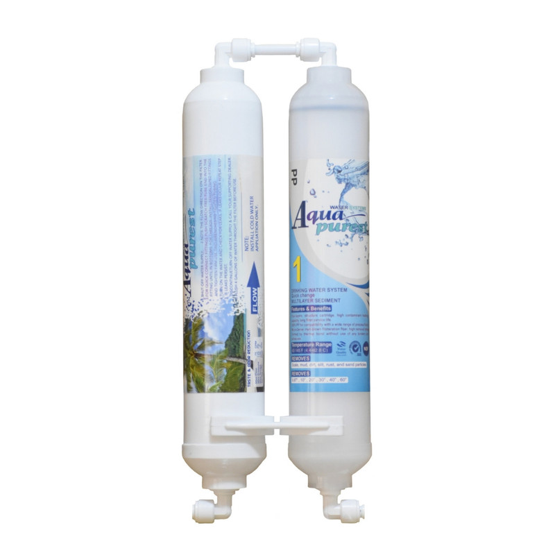 فیلتر رسوب گیر کولر آبی آکوا پیورست شریعتی مدل الیافی Z 202 PRO مجموعه 2 عددی