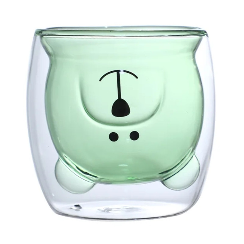 لیوان مدل دوجداره طرح خرس