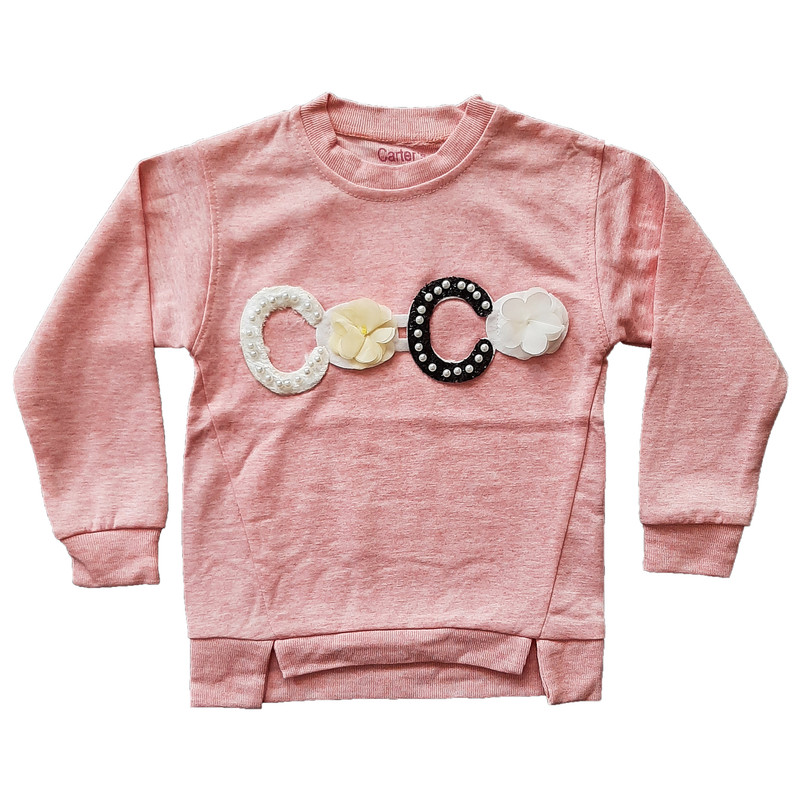 سویشرت دخترانه مدل LS 196