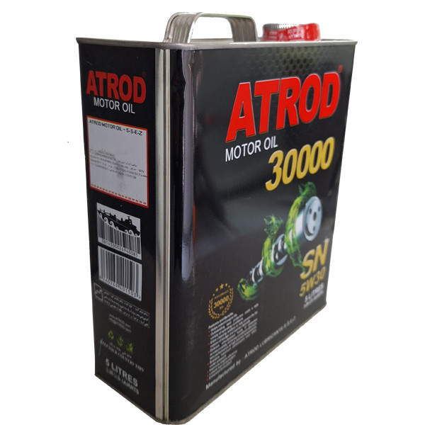 روغن موتور آترود مدل 5W30 SN مدل 30000 حجم 5 لیتر