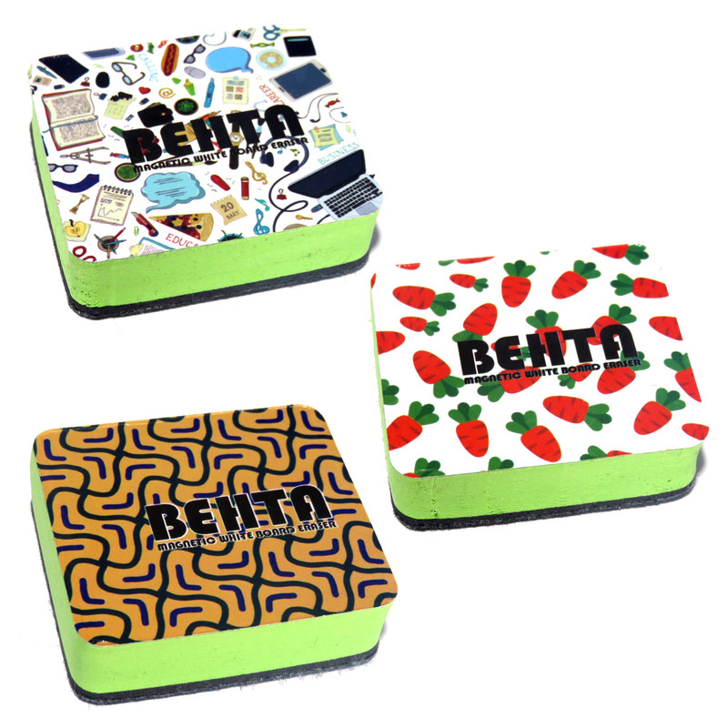 خرید و قیمت تخته پاک کن بهتا مدل مغناطیسی P بسته 3 عددی