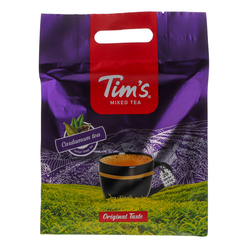 خرید و قیمت پودر چای هل فوری تیمز - 25 گرم بسته 20 عددی